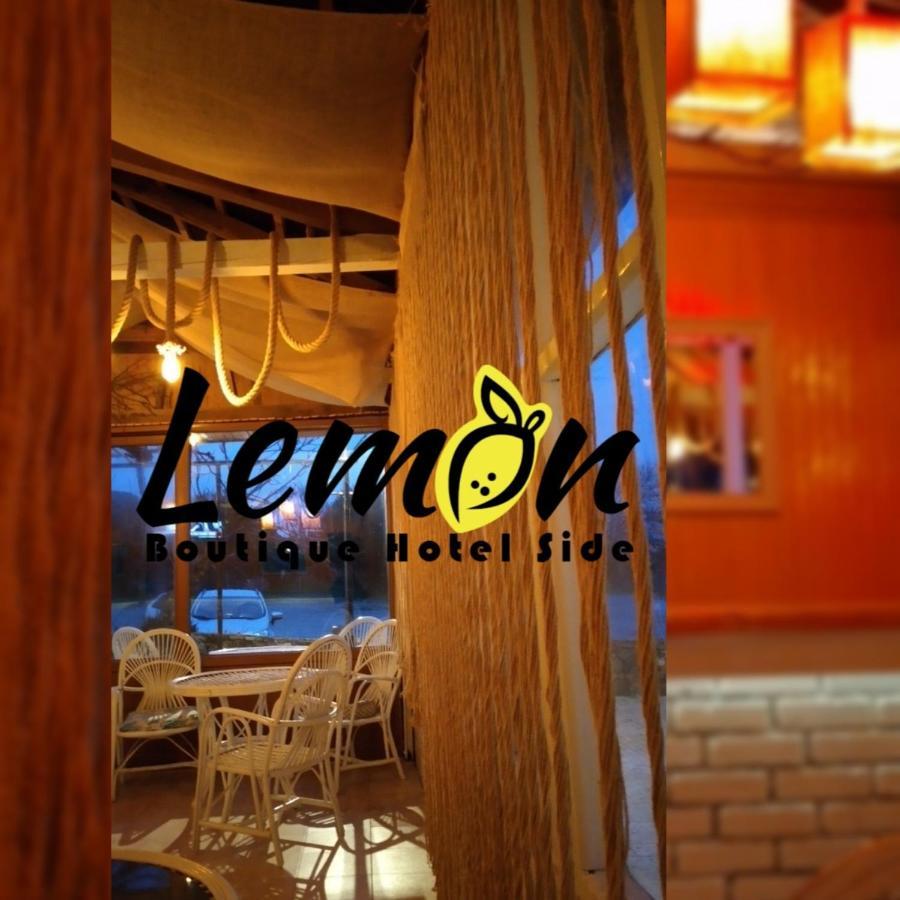 Lemon Boutique Otel Side Exterior foto
